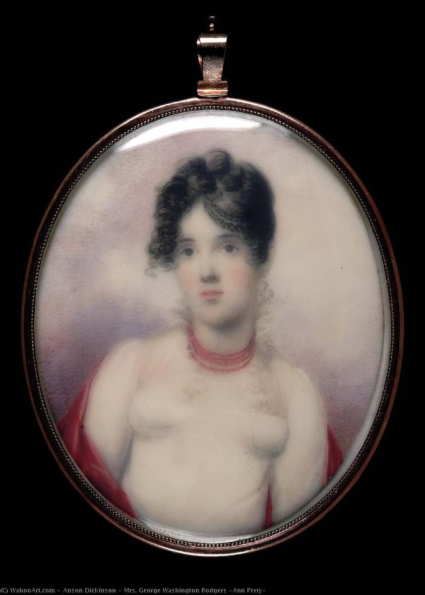 Mrs. George Washington Rodgers (ann Perry) — Anson Dickinson