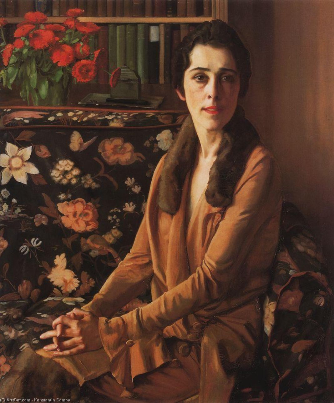 Portrait Of Louise Morgan — Konstantin Andreevic Somov