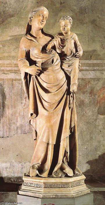 Madonna With The Child — Nino Pisano