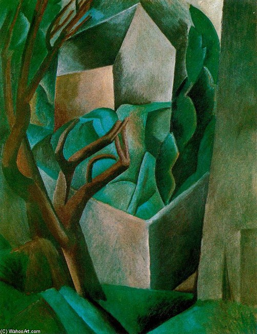 House In A Garden 1 — Pablo Picasso