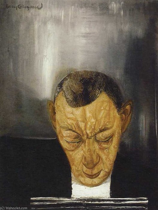Portrait Of Composer Rachmaninov — Boris Dmitrievich Grigoriev