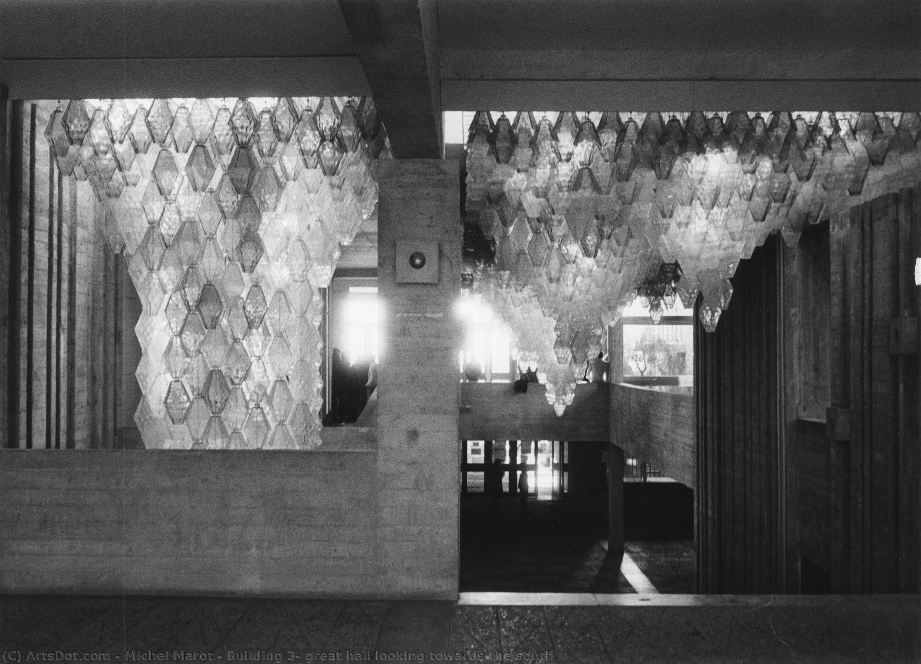 Building 3, Great Hall Looking Towards The South — Michel Marot