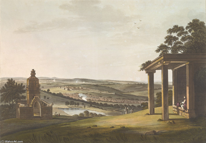 A View Of Ossoore — Thomas And William Daniell