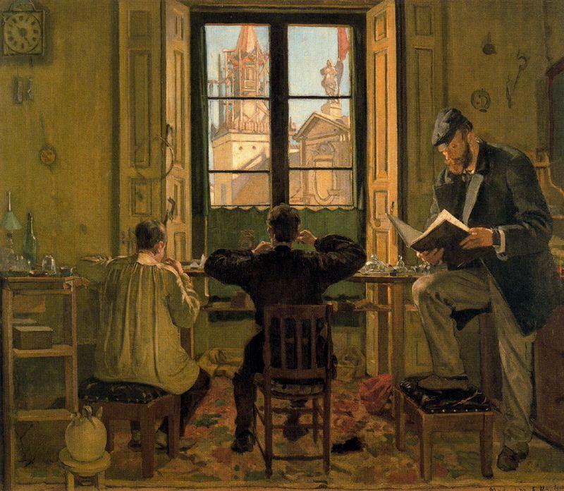 Taller De Relojería En Madrid — Ferdinand Hodler
