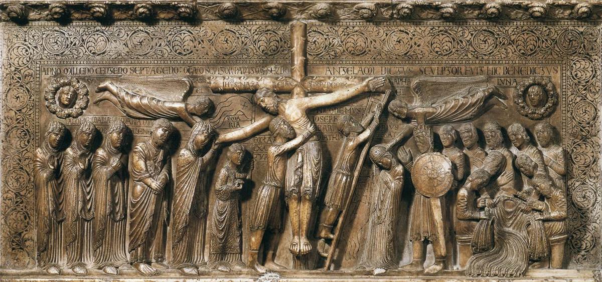 Descent From The Cross — Benedetto Antelami