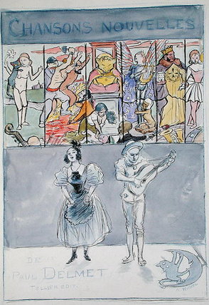 New Songs Of Paul Delmet — Adolphe Léon Willette