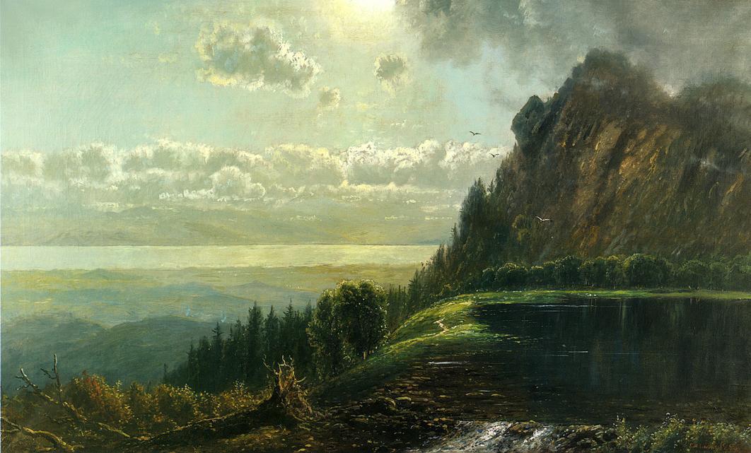 Catskill Landscape — Edmund Darch Lewis