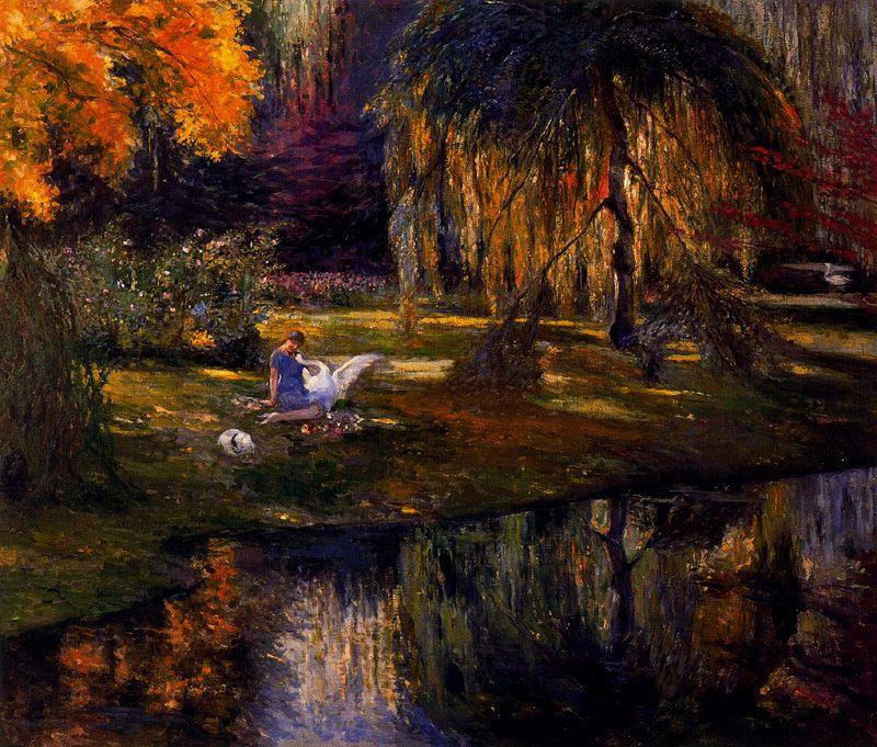 Leda And The Swan — Ignacio Díaz Olano