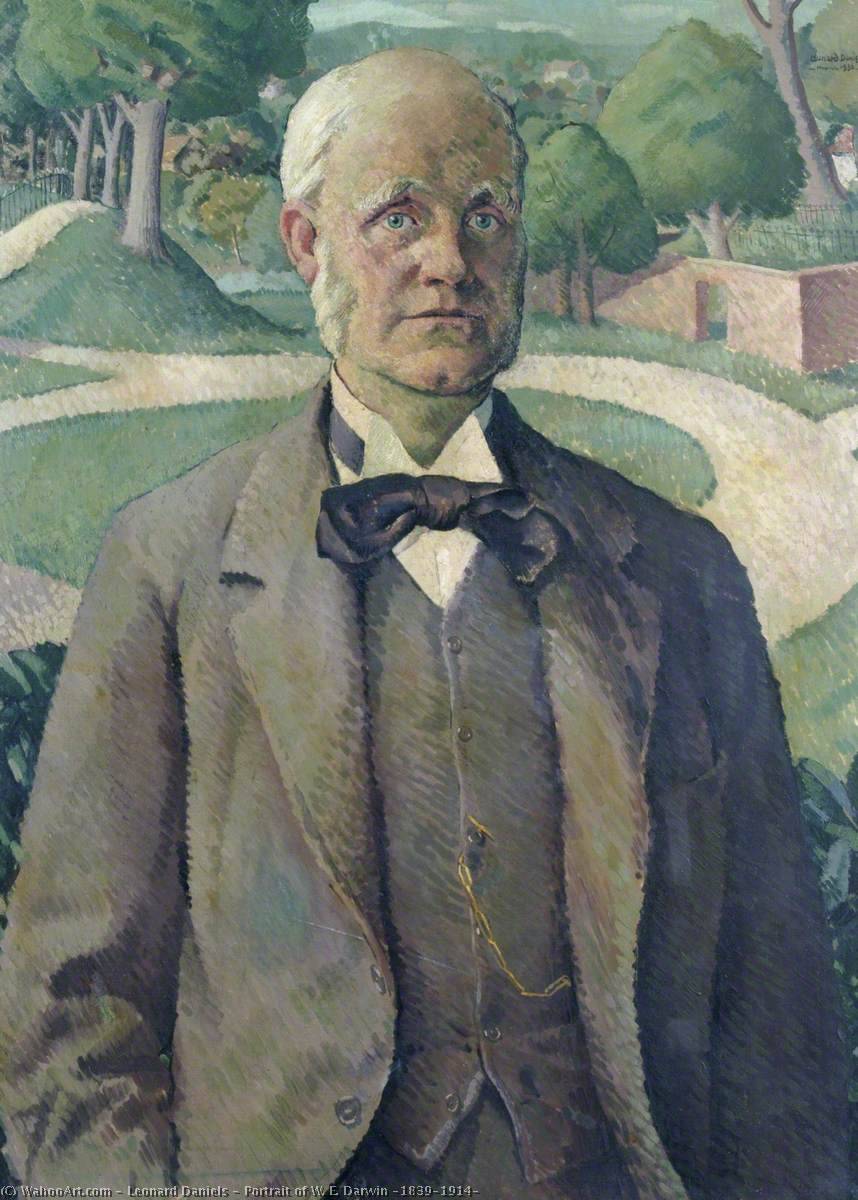 Portrait Of W. E. Darwin (1839–1914) — Leonard Daniels
