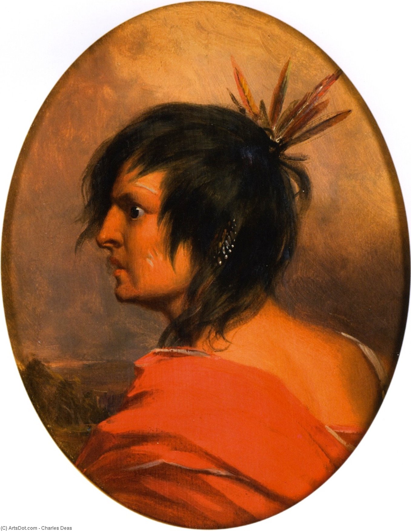 Indian Brave — Charles Deas