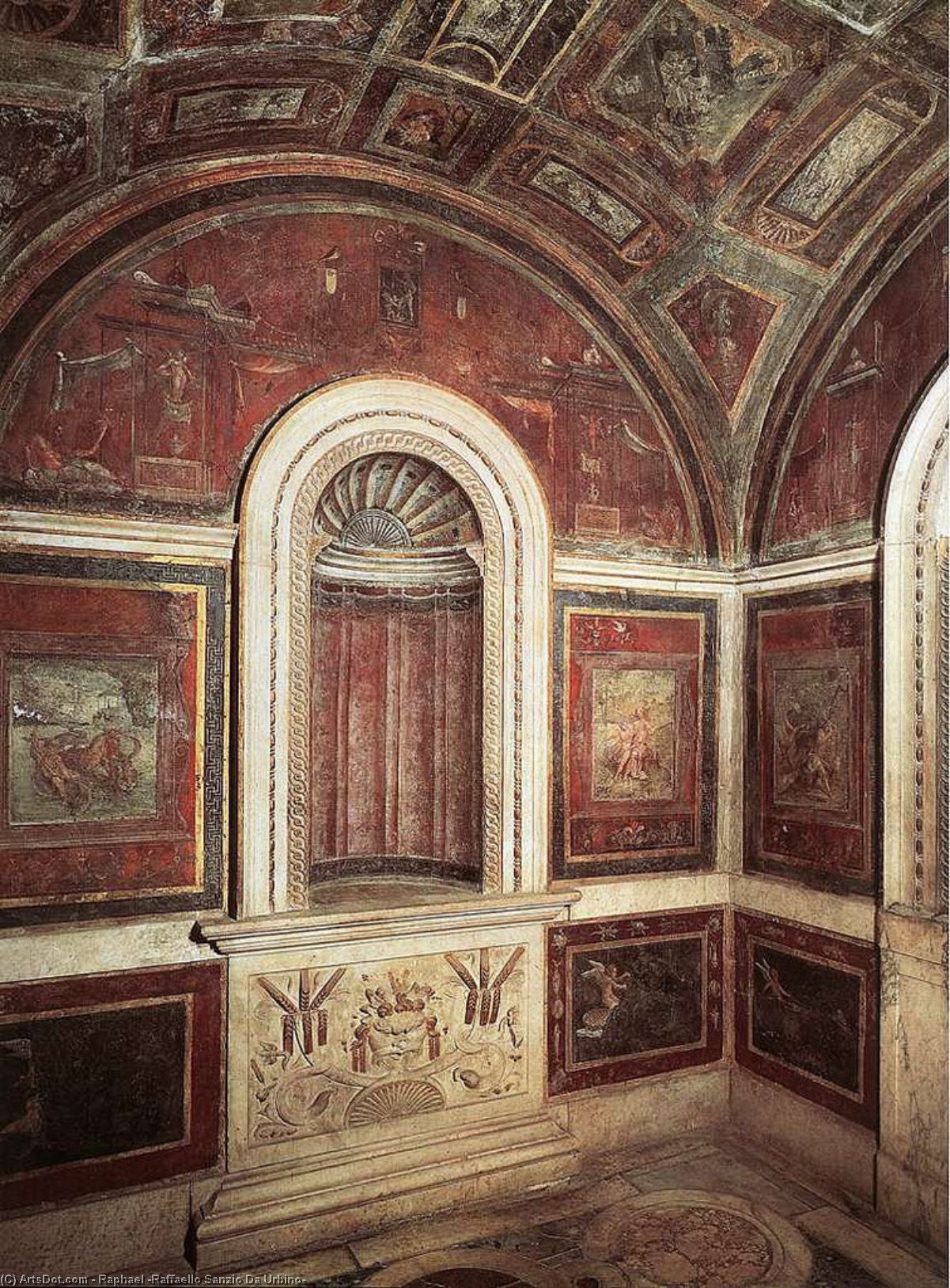 The 'stufetta' Of Cardinal Bibbiena — Raphael