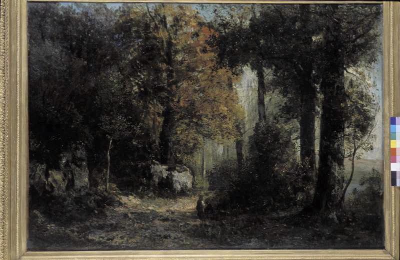 La Garenne De Bussac (été De La Saint Martin) — Louis Auguste Auguin