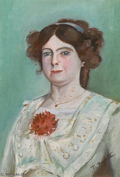 Portrait D'elisabeth Saliege — Léonard Tsuguharu Foujita