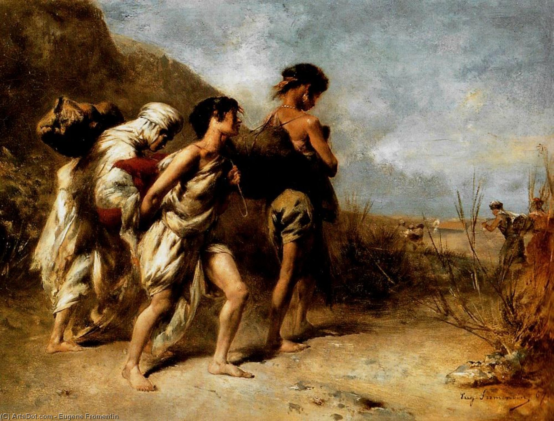 Jeunes Filles Arabes — Eugène Fromentin