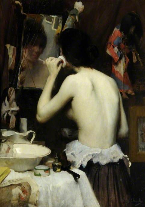 Leonie's Toilet — Frederick William Elwell
