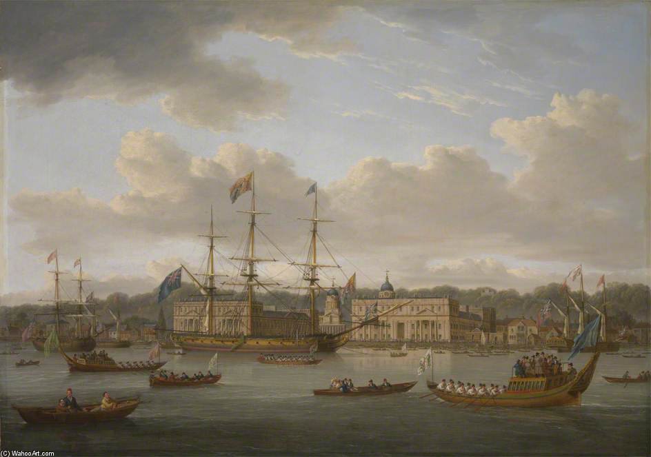 The Return Of George Iv To Greenwich From Scotland — William Anderson