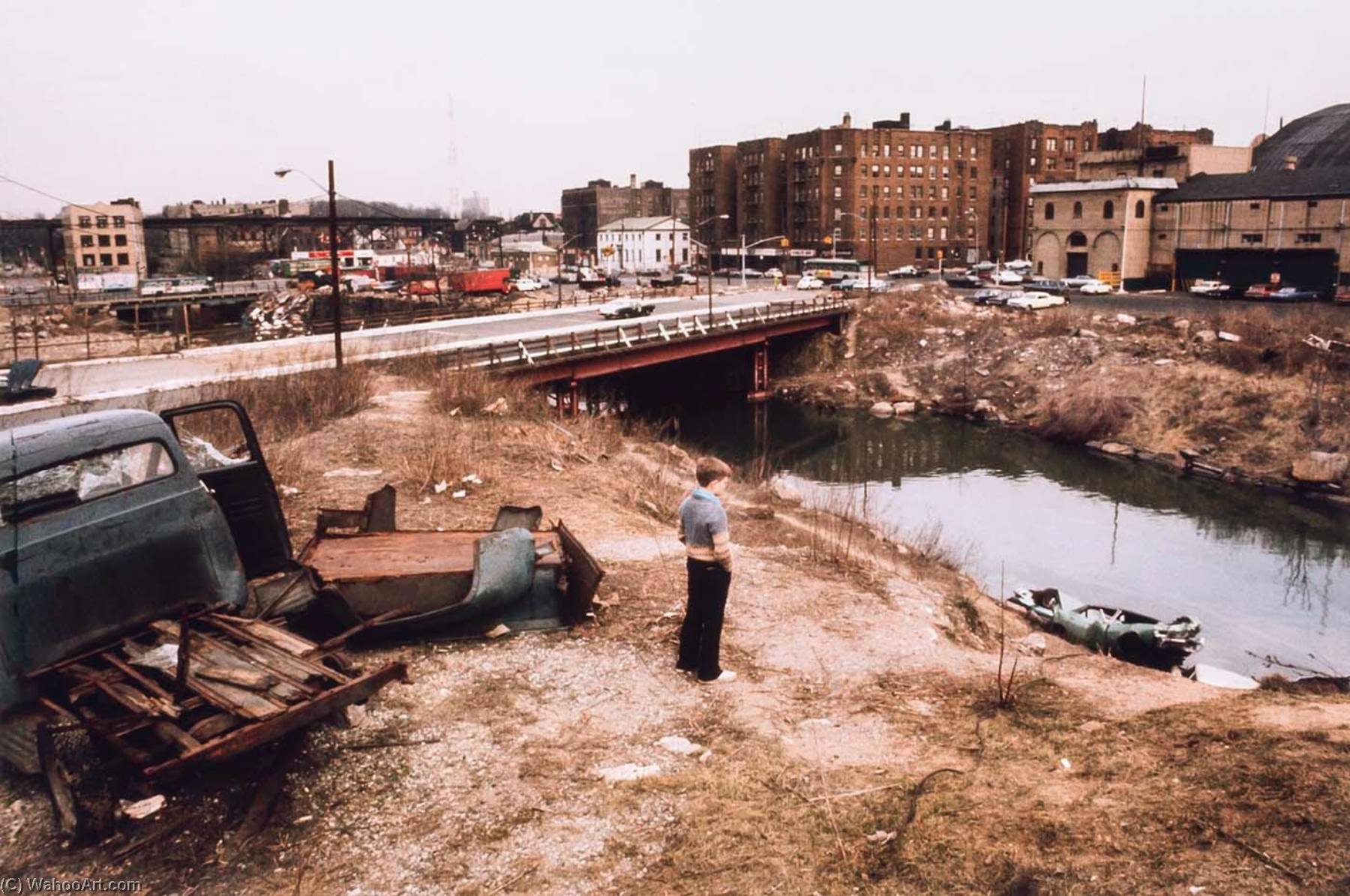 Old New York Bronx River, Bronx — Camilo José Vergara