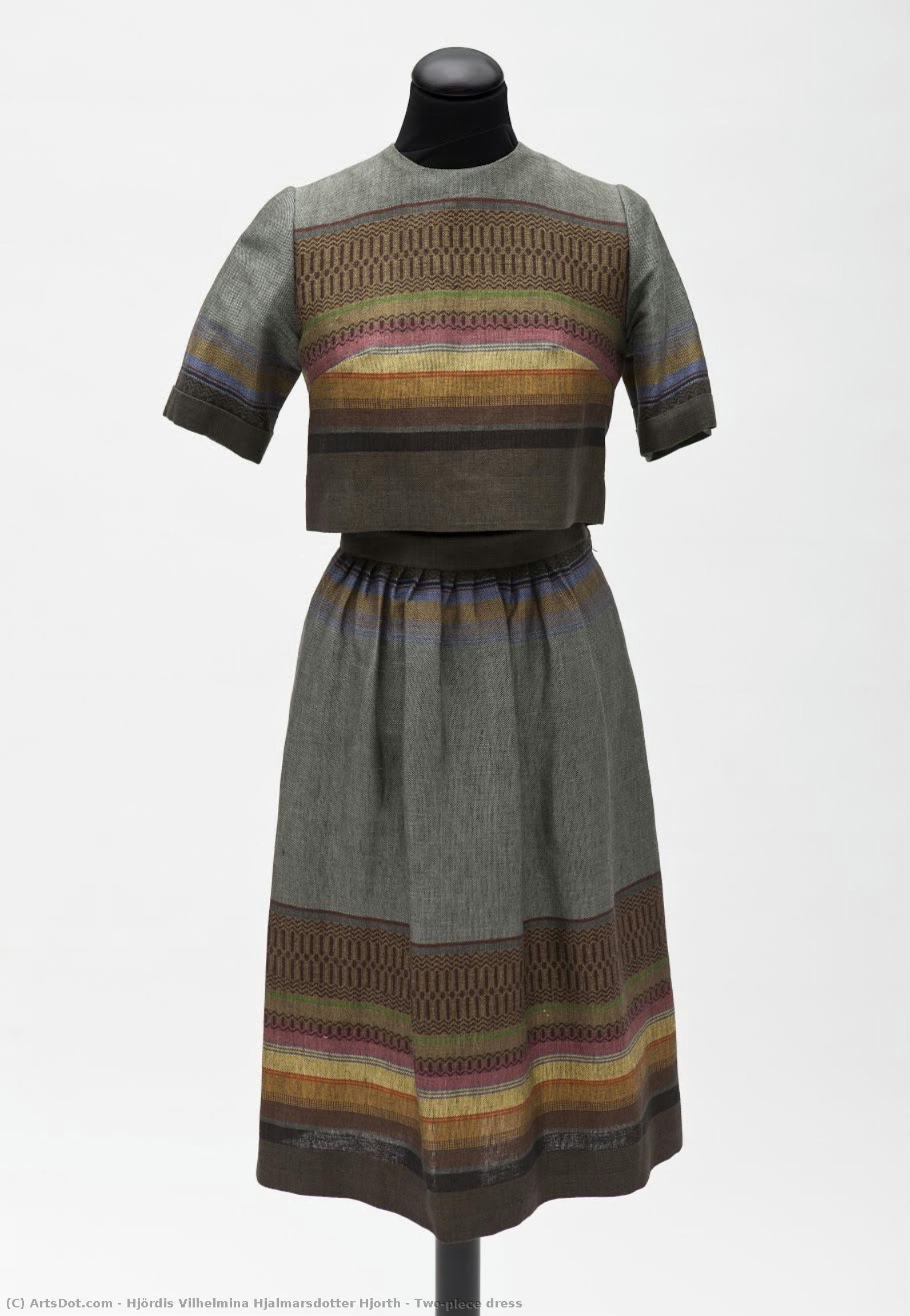 Two-piece Dress — Hjördis Vilhelmina Hjalmarsdotter Hjorth
