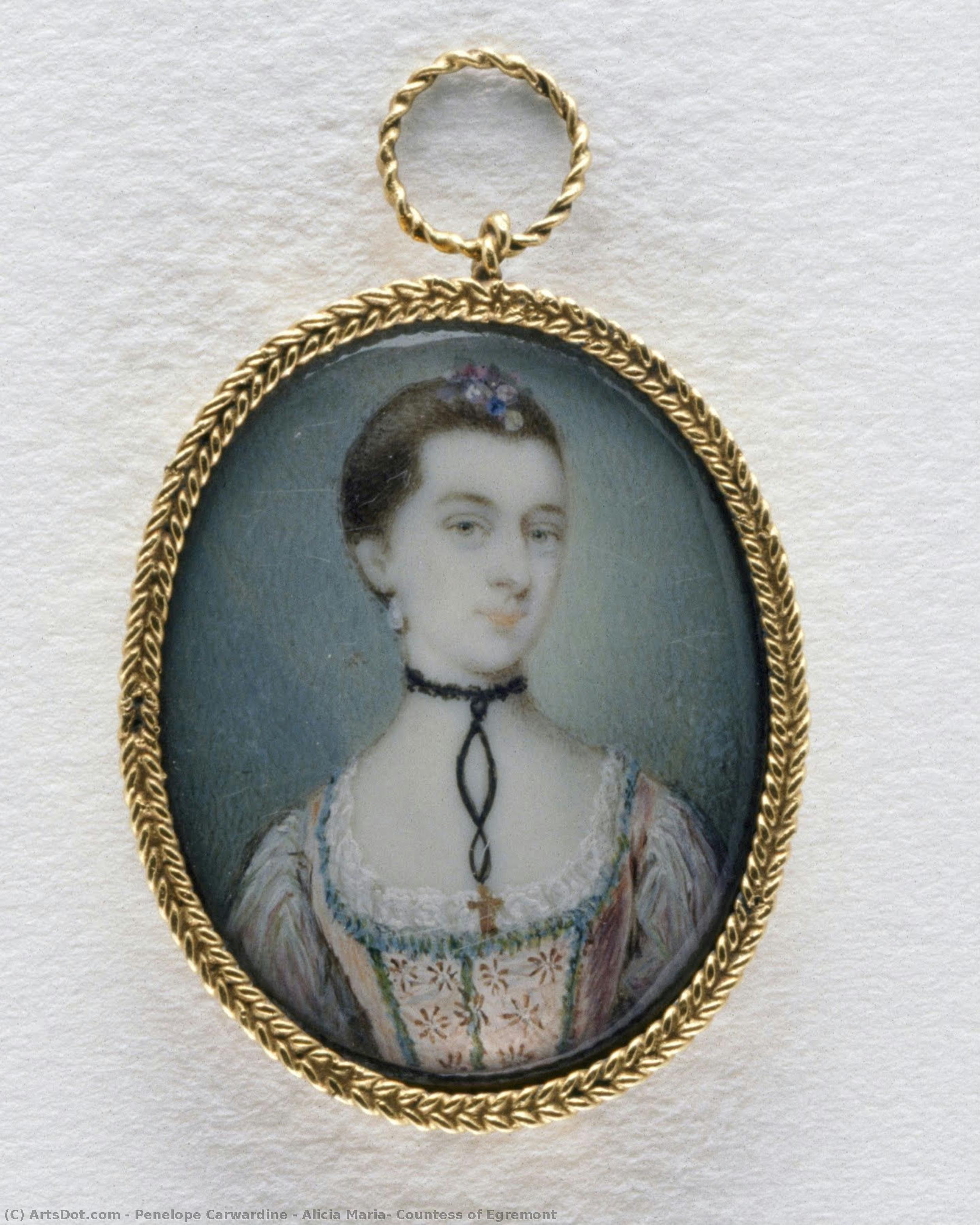 Alicia Maria, Countess Of Egremont — Penelope Carwardine
