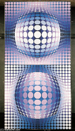 Meta V — Victor Vasarely