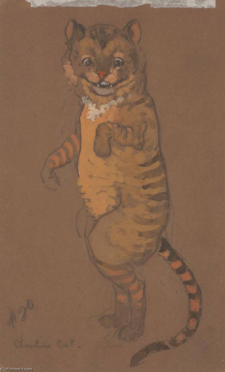Cheshire Cat (costume Design For Alice In Wonderland, 1915) — William Penhallow Henderson
