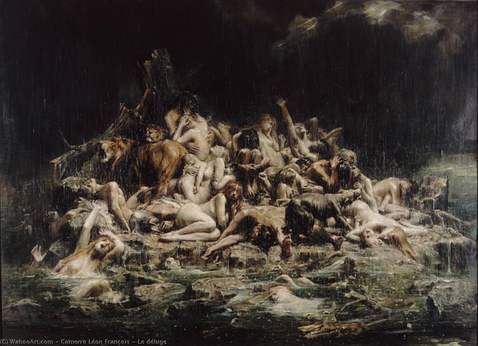 Le Déluge — Léon François Comerre