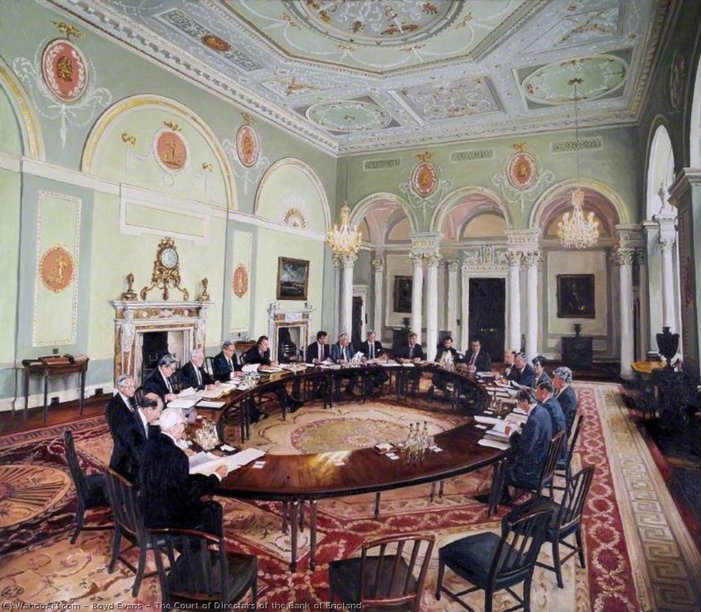 The Court Of Directors Of The Bank Of England — Boyd Evans