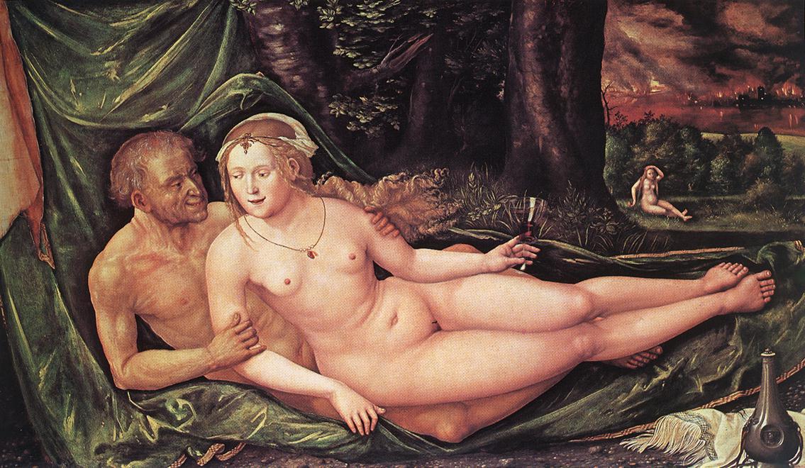 Lot Y Sus Hijas — Albrecht Altdorfer