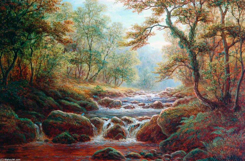 Posforth Ghyll, Bolton Wood — William Mellor