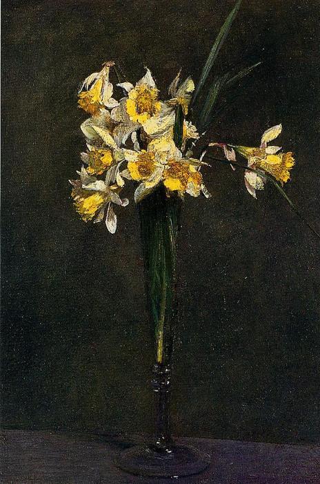 Yellow Flowers — Henri Fantin-latour
