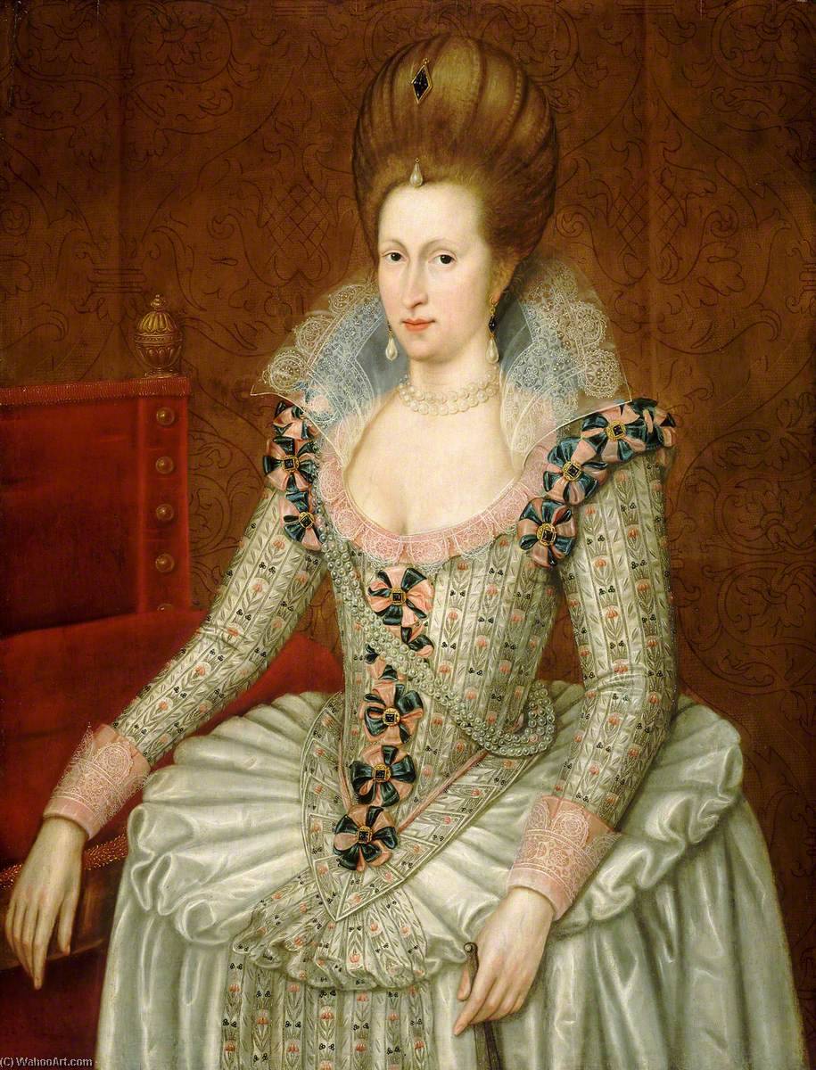 Anne Of Denmark (1574–1619) — John De Critz The Elder