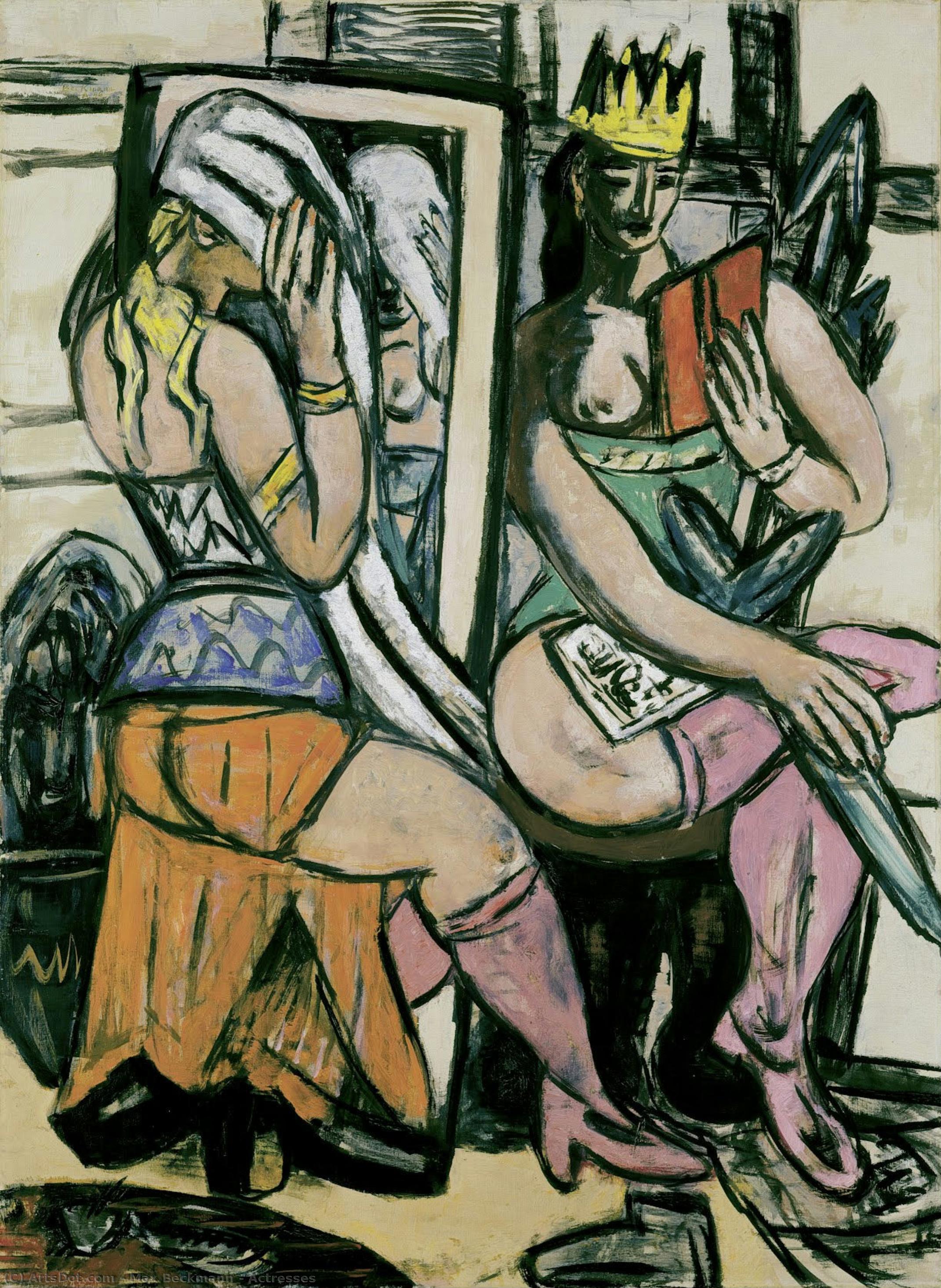 Actresses — Макс Бекманн