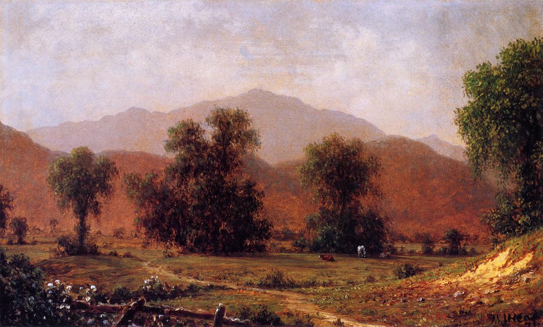 White Mountain Landscape, Mount Washington — マーティン・ジョンソン・ヒーデ