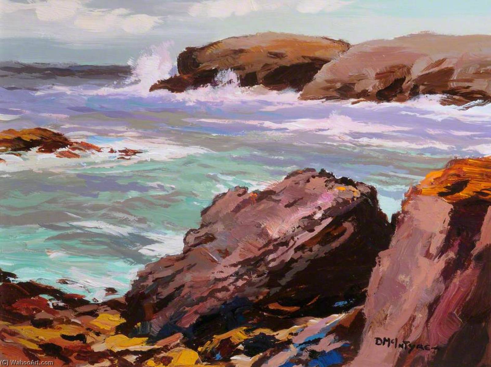Rocky Shore, Anglesey — Donald Mcintyre
