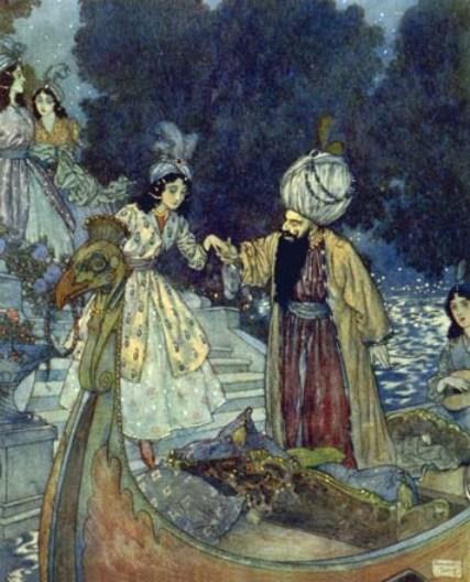 Bluebeard 1 — Edmund Dulac