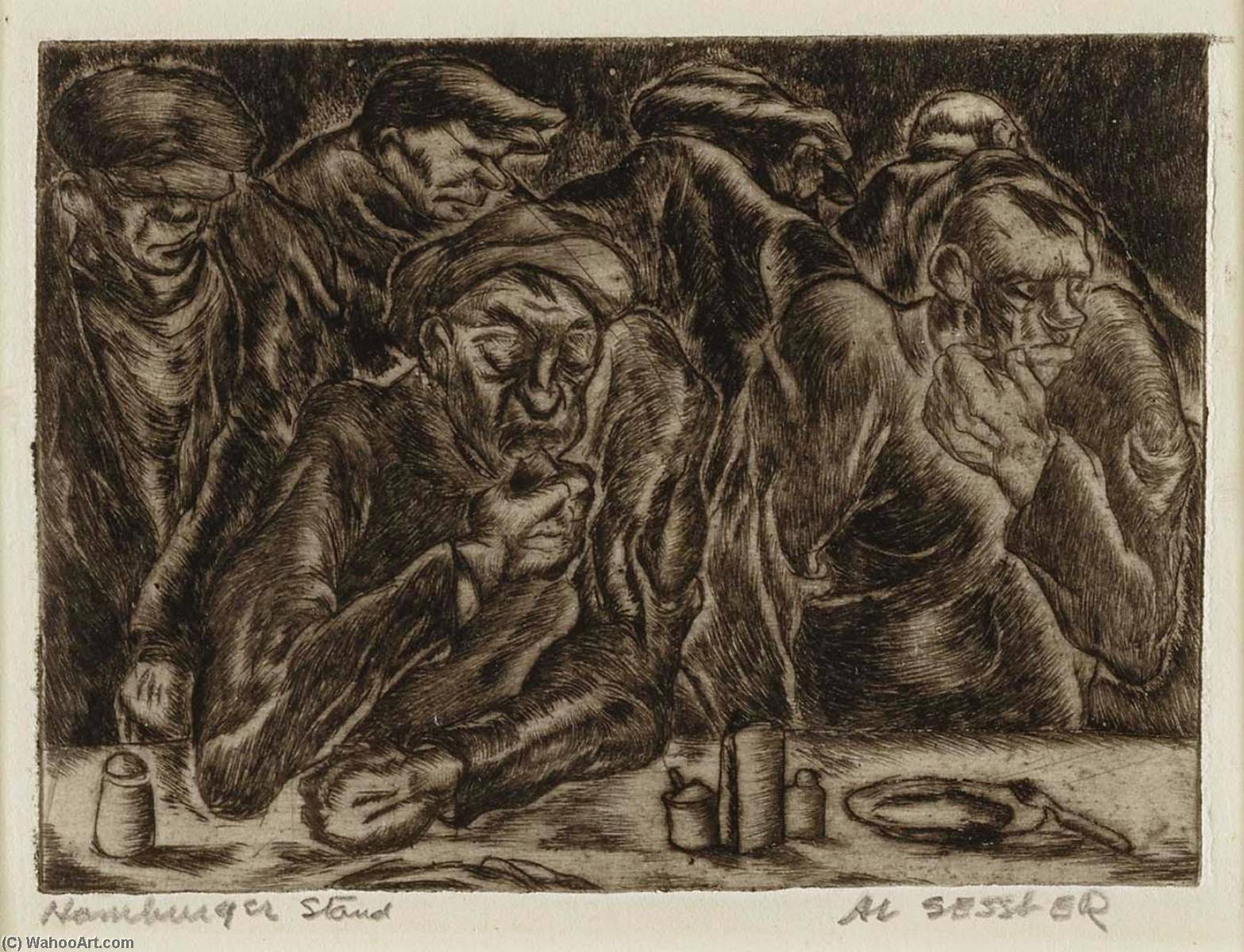 Hamburger Stand — Alfred Sessler