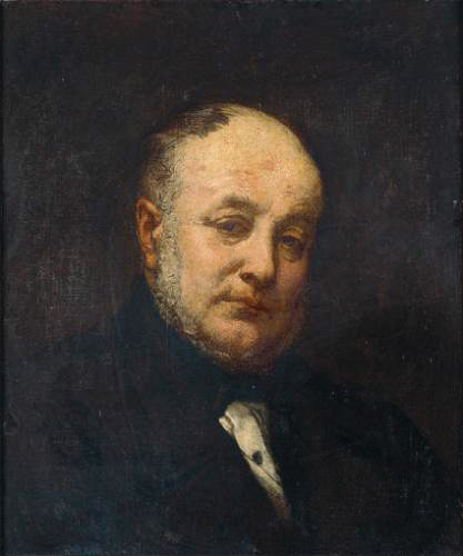 Portrait De L'architecte Emile Gilbert — Thomas Couture