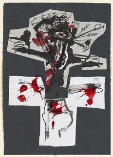 Crucifixion — Antonio Saura