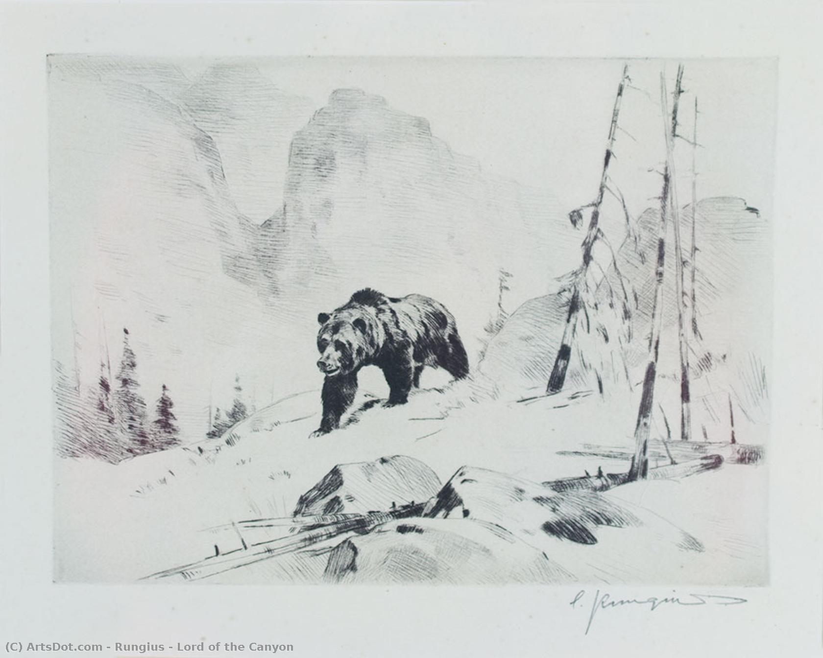Lord Of The Canyon — Carl Clemens Moritz Rungius