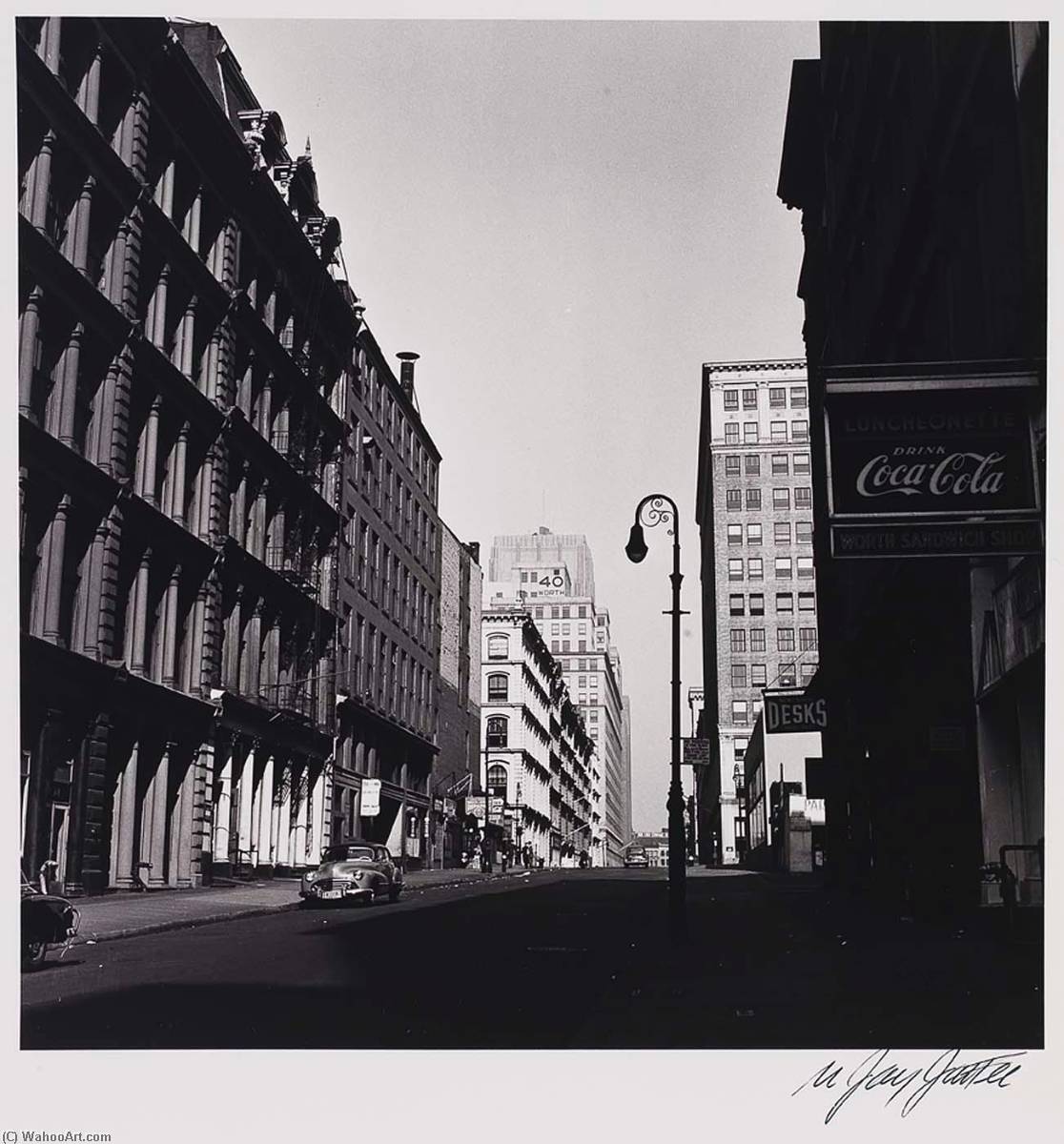 Worth Street, Facing West — Nathan Jay Jaffee