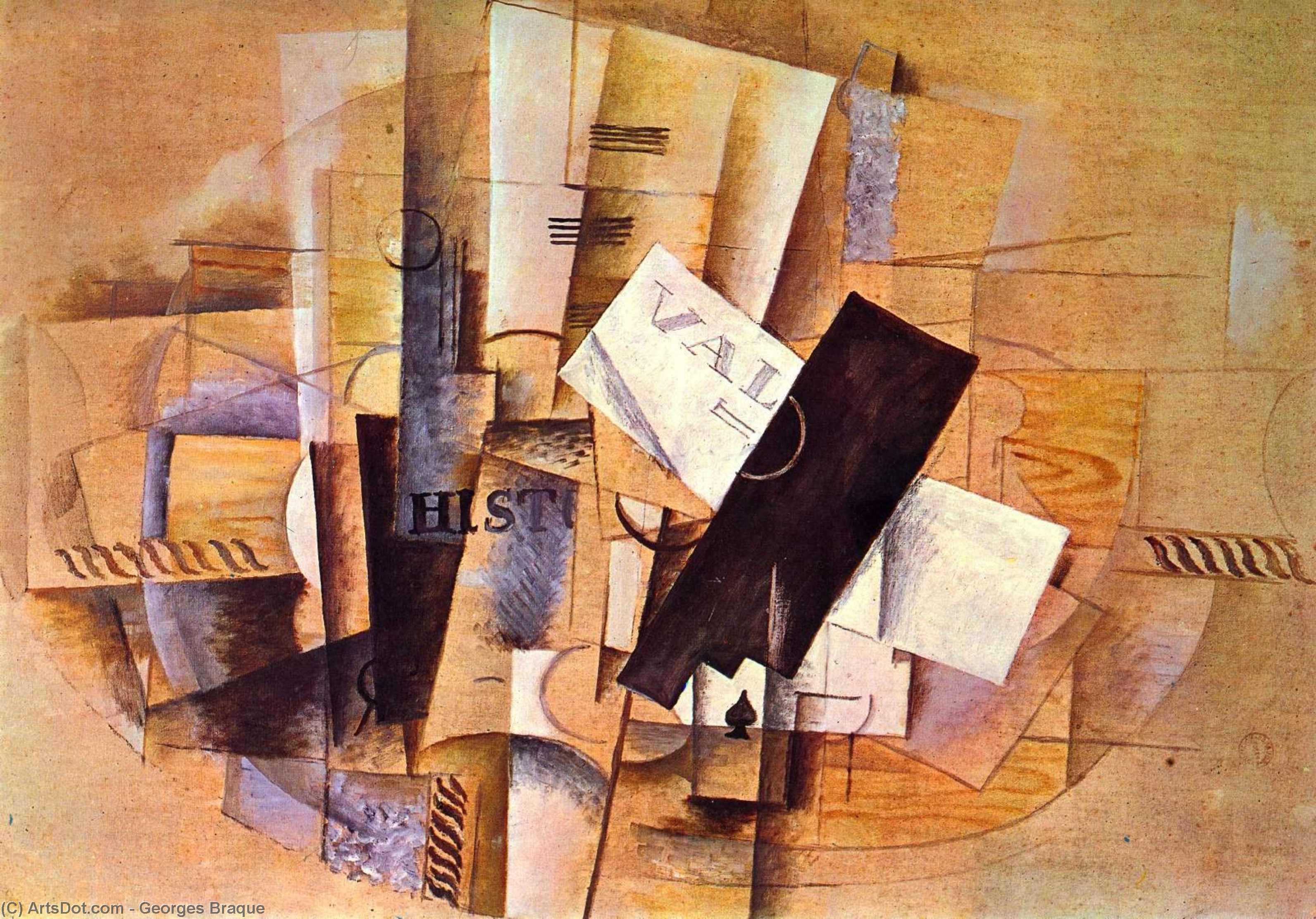 Der Tisch Des Musikers — Georges Braque
