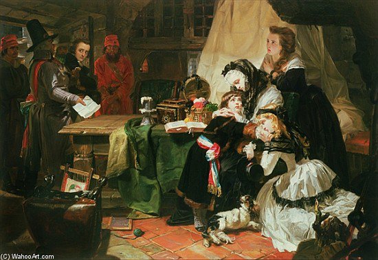 Marie Antoinette And Her Children — Edward Matthew Ward