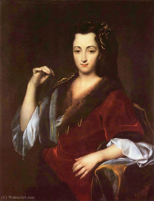 Portrait Of A Young Woman — Johann Kupetzky
