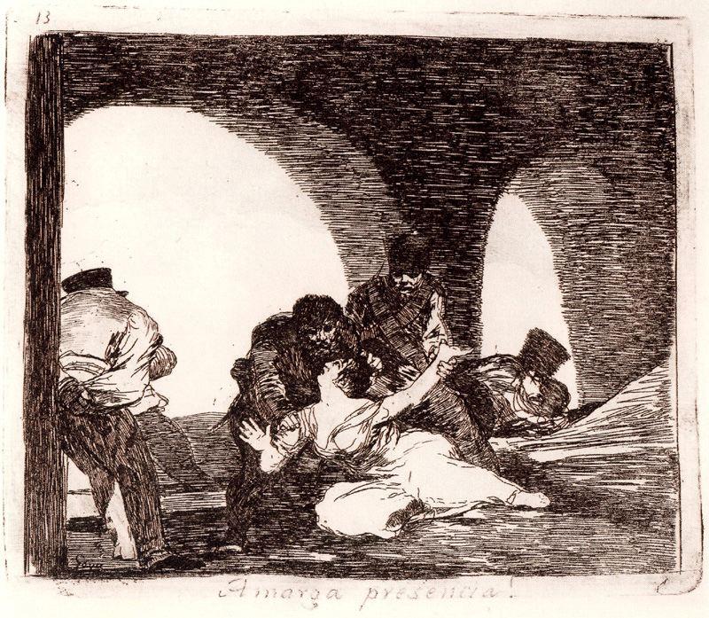Amarga Presencia 1 — Francisco José De Goya Y Lucientes