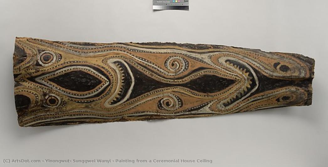 Painting From A Ceremonial House Ceiling — Yinongwut, Sunggwei Wanyi
