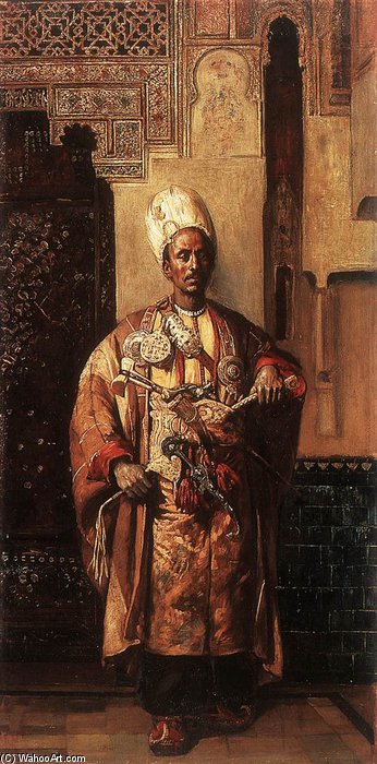Arab Man With Arms — Gyula Tornai