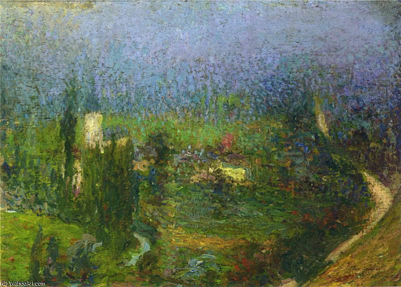 Vue De Labastide Du Vert — Henri Jean Guillaume Martin