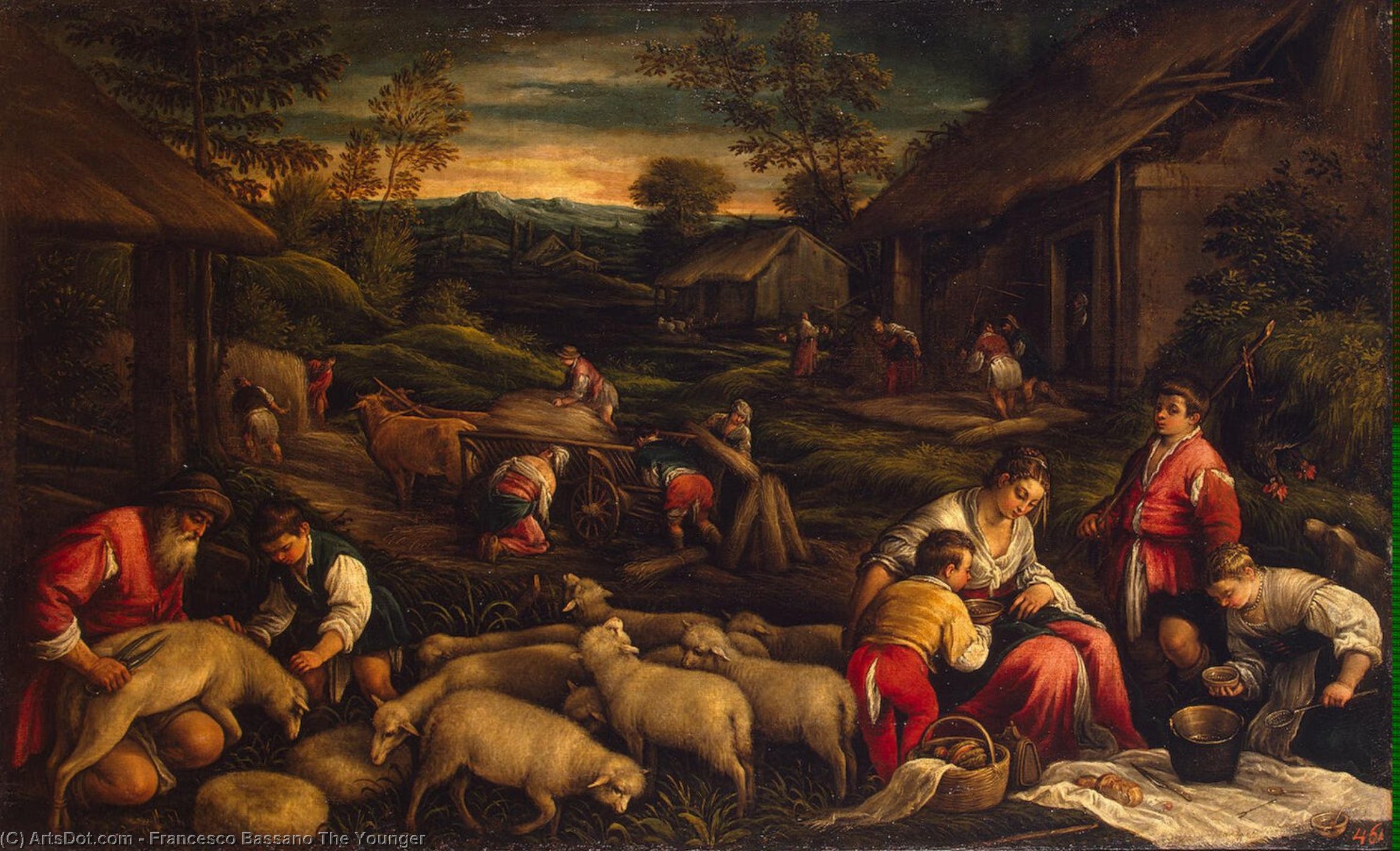 Summer — Francesco Bassano The Younger
