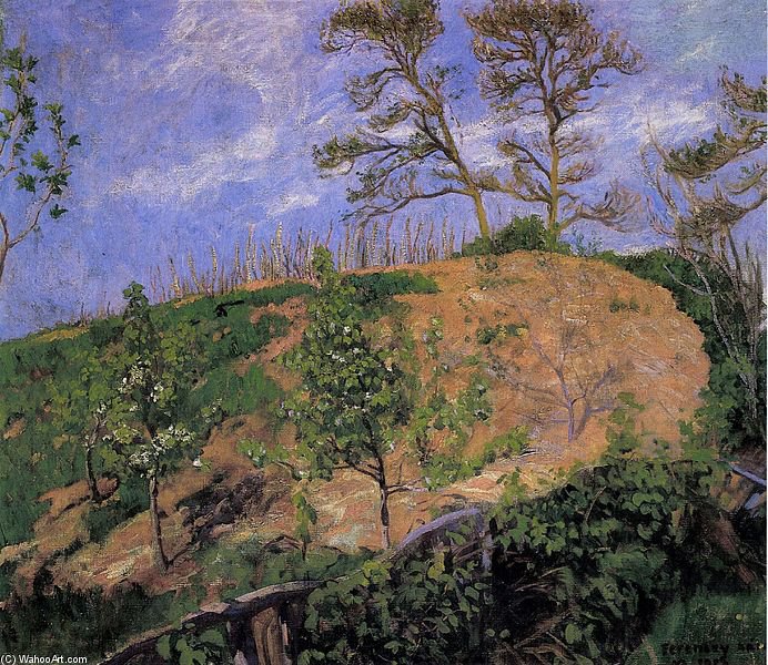 Landscape In Spring — Károly Ferenczy