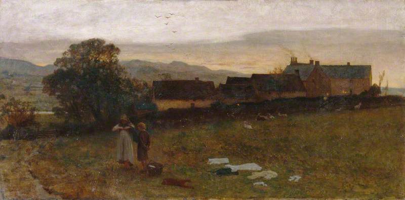 Landscape – Derbyshire — George Heming Mason